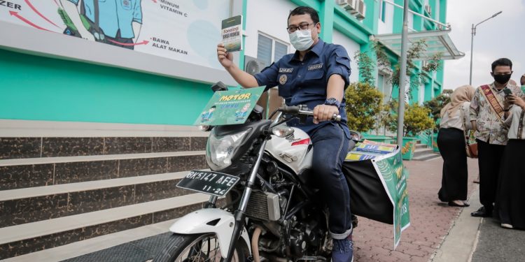 UMSU Launching Motor Relawan Perpustakaan