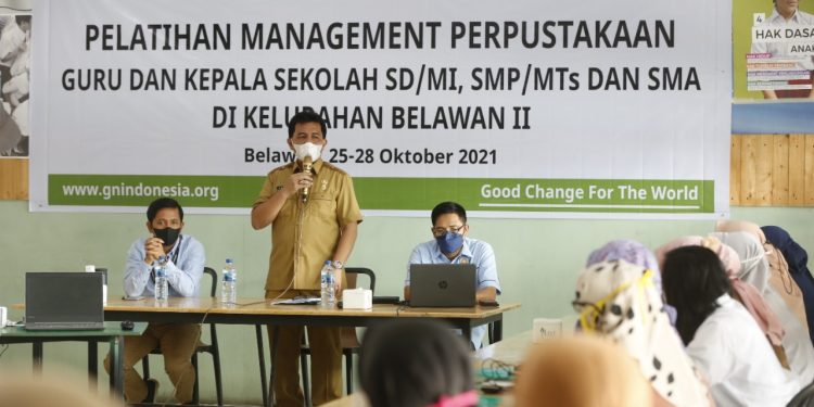 Kadis Perpustakaan Medan Dukung Kolaborasi GNI dan Perpustakaan UMSU Tingkatkan Literasi