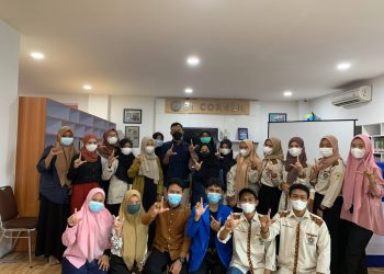 Relawan Perpustakaan UMSU Gelar Pelatihan Desain Flayer Instagram di BI Corner UMSU