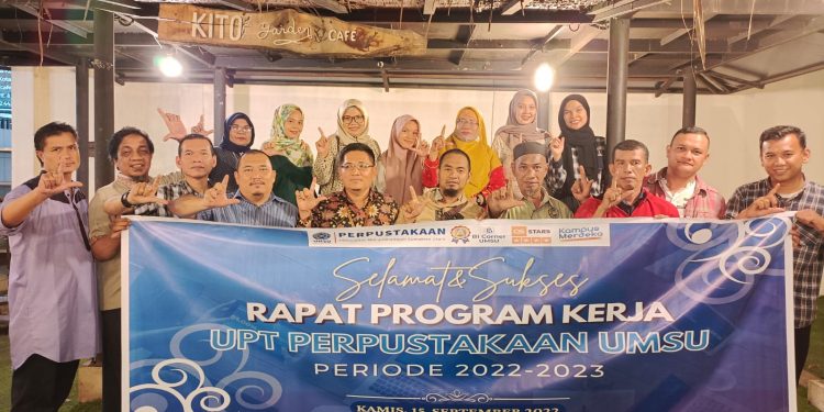 UPT. Perpustakaan UMSU Melaksanakan Rapat Program Kerja Periode 2022 – 2023