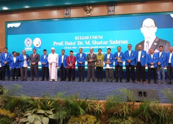 UPT. Perpustakaan UMSU Mengikuti Kuliah Umum Prof. Dato’ Dr. M. Shatar Sabran