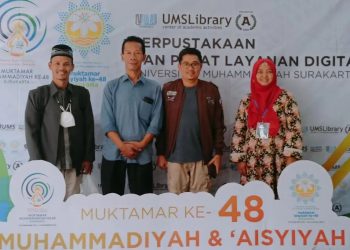 Perpustakaan UMSU Study Banding ke Perpustakaan Universitas Muhammadiyah Surakarta (UMS)
