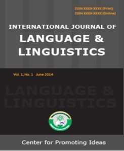 International Journal of Language & Linguistics – Perpustakaan UMSU