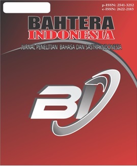 Bahtera Indonesia Jurnal Penelitian Bahasa dan Sastra Indonesia ...