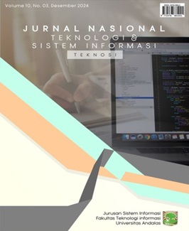 Jurnal Nasional Teknologi dan Sistem Informasi – Perpustakaan UMSU