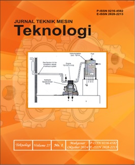 Jurnal Teknik Mesin Teknologi – Perpustakaan UMSU