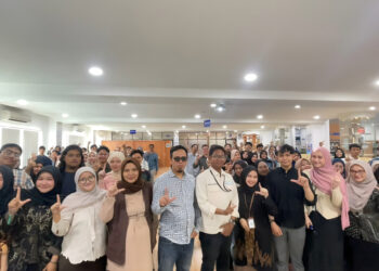 Seminar Perpustakaan Dorong mahasiswa semakin adaptif di era digital, Perpustakaan UMSU menggelar seminar bertajuk “Smart AI Smart Student”