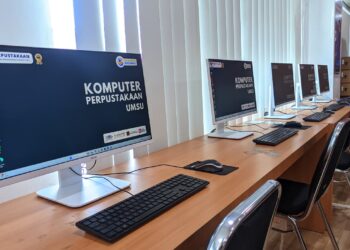 Perpustakaan UMSU Hadirkan Komputer Baru untuk Penguatan Layanan Digital bagi Pemustaka Sambut Semester Genap